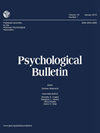 PSYCHOLOGICAL BULLETIN雜志封面